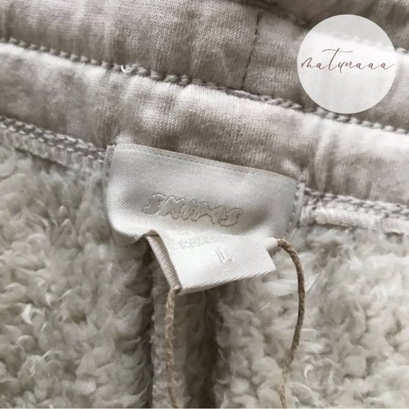 Skims Teddy Jogger in Bone L - Picture 3 of 4